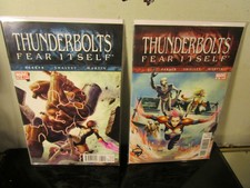 Thunderbolts LOT 160 -161 Marvel comics BAGGED BOARDED~
