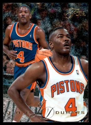 1995-96 Flair Joe Dumars Detroit Pistons #36 - Image 1 of 2