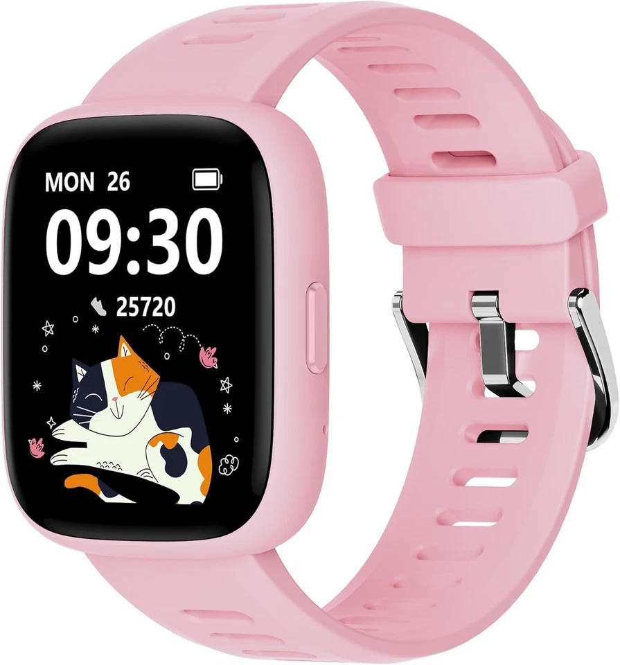 BIGGERFIVE Smart Watch for Kids 1.8"Fitness Tracker Watch Pedometer Puzzle Games