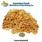 KRILL, FREEZE DRIED SUPERBA KRILL FROM ANTARCTICA - GREAT FOR FISH, TURTLES, KOI