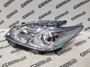 GENUINE TOYOTA PRIUS MK3 2009-2015 LEFT PASSENGER SIDE HALOGEN HEADLIGHT - Picture 1 of 8