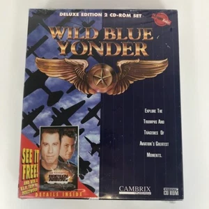 1995 Wild Blue Yonder Deluxe Edition Ep 1&2 PC 2 CD-Rom Set Computer Game Sealed - Picture 1 of 12