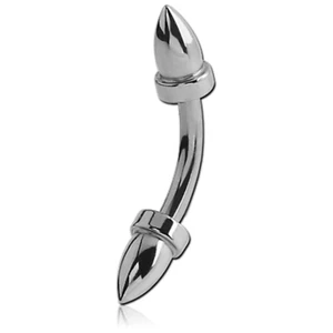 Augenbrauenpiercing Bullet Patronenkugel Tragus Brust Intim Ohr Helix Ohrschmuck - Bild 1 von 1