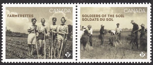 2024 Canada - SC# Farmerettes and Soldiers of the Soil - from Pane - M-NH - Picture 1 of 1