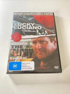Lucky Luciano DVD + The Stray MOVIE DOUBLE - Gangster Crime Mafia Films R 4 - Picture 1 of 11