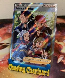 Friends In Hisui 148/159 Illustration Rare Trainer Crown Zenith SWSH Pokemon - Picture 1 of 3