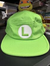 Super Mario Bros. Luigi Green Snapback Adjustable Cap Hat 2019 Nintendo