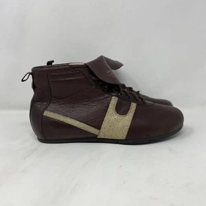 J.W Foster Deluxe Reebok Original Leather Vintage Mens Shoes 7 Brown - Picture 1 of 10