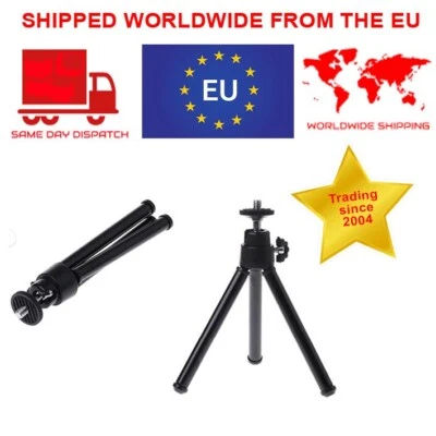 Universal Mini Portable Tripod Holder Stand for Smartphone Camera Camcorder - Image 1 of 4