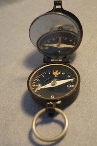 German Busch black lacquered marching compass - Picture 1 of 24