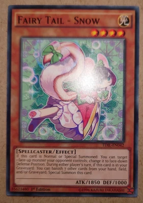 Fairy Tail - Snow - TDIL-EN042 - Common - 1st Edition - YuGiOh - Image 1 of 2
