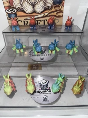 Мини динозавры набор вечеринки Favors 3D напечатано 12шт новый 02 - Изображение 1 из 4