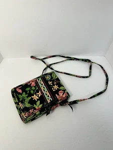 Vera Bradley Mini Hipster Cross body Purse Botanica Pattern Excellent Condition  - Picture 1 of 5