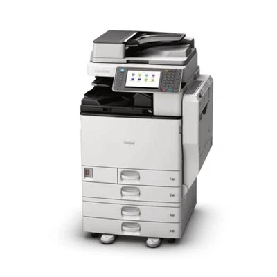 Ricoh Aficio MP C3002 Farbkopierer auf PF mit 191.369 Seiten Toner B:20% C:10... - Bild 1 von 3