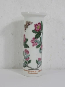 Portmeirion Botanic Garden 5.25" Small Bud Vase - Rhododendron Lepidotum - Picture 1 of 11