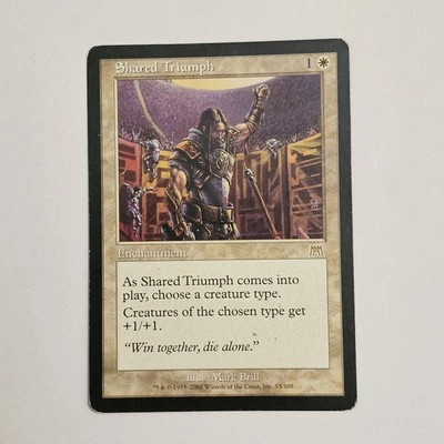 Shared Triumph – Onslaught – Magic: The Gathering (MTG) - Image 1 of 2