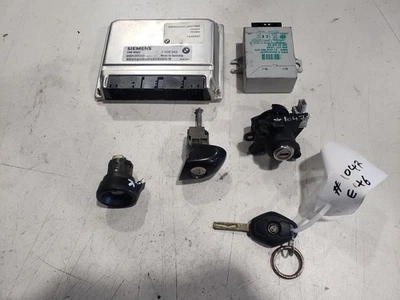 Juego de seguridad - BMW 330CI E46 2001 cupé manual MS43 ECU - OEM 7509942, 6905670 Foto 1 de 4
