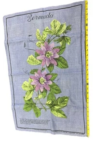 Vintage Linen Bermuda Tapestry - Picture 1 of 2