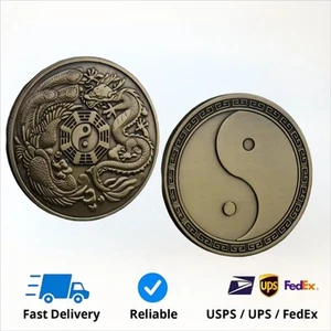 Dragon And Phoenix Gossip Challenge Coin Unique Collection Gift for Men Women - Bild 1 von 6