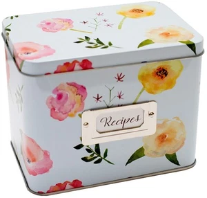 Heart&Berry Recipe Box With 24 Cards And 12 Dividers - Compatible With Standa... - Picture 1 of 7