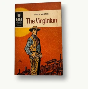 The Virginian Owen Wister Scholastic Edition Vintage Western Paperback 1964 - Imagen 1 de 5