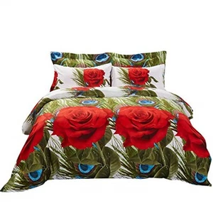 Duvet Cover Set, Queen size Floral Bedding, Dolce Mela - Romeo DM711Q - Picture 1 of 1