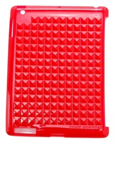 JUICY COUTURE RED GINGER POP PYRAMID GELLI CASE FOR 9.6" IPAD ORG. $68 BNWT MINT - Image 1 of 1