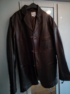 Lederjacke Herren Größe M slimfit oldschool Qualität - Bild 1 von 5