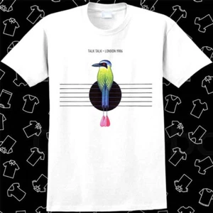 Talk Talk London 86 Rock Punk Vinyl T Shirt 1132 - Picture 1 of 2