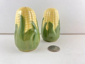 Vintage Shawnee Corn King 3 1/4" Salt & Pepper Shakers - Picture 1 of 7
