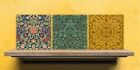 William Morris Set of 3 Ceramic tiles,Ceramic Decor Tiles, Ceramic Accent Tiles