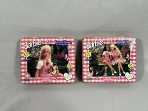 1997 Russell Stover Barbie Tins Lot Of 2 Empty - Picture 1 of 15