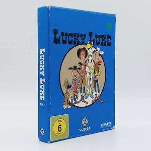 BOX SET Lucky Luke Collection 2 (4 DVDs) audio Deutsch 2& french 2005 - Imagen 1 de 12