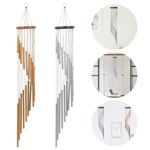 Wind Chimes Bell Stainless Butterfly 18 Tube Outdoor Windchime Yard Garden - Picture 1 of 14