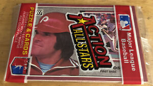 1983 Donruss Action All Stars Pack Pete Rose Phillies Top Greg Minton Giants Bac