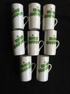 Irische Kaffeetassen Goldrand mit Rezept Irland Kleeblatt Esspresso 8er Set - Bild 1 von 7