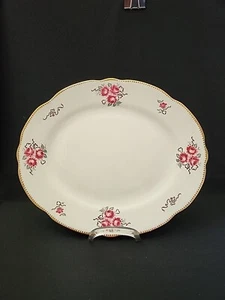 Royal Stafford CAMEO ROSE Large Serving Platter 15" x 12" England Bone China - Picture 1 of 4