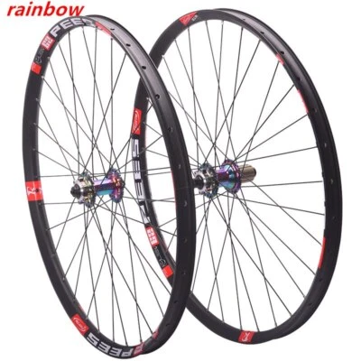 26 27,5 29" Bicycle Wheels 30mm Mountain Bike Clincher Inner Tube Wheelset AM DH - Image 1 of 4