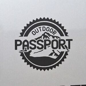 Outdoor Passport Badge Decal