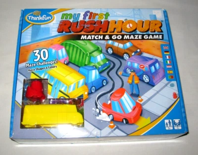 ThinkFun My First Rush Hour STEM Toy Traffic Parking Match & Go Maze Game - NEW - Image 1 of 4