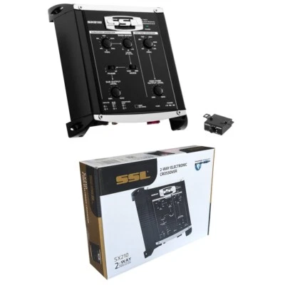 1 SOUNDSTORM SSL SX210 Crossover Mit 2 Wegen 2 Ausgängen Für Auto/Subwoofer - Bild 1 von 4