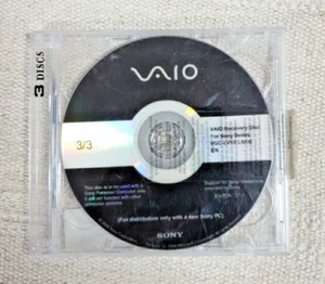 Disco di recupero Sony Vaio per Sony VGC-LV1S / LN1M originale RARO - Foto 1 di 3