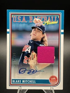 Blake Mitchell 2024 Panini USA Stars & Stripes /10 Auto Patch SP Royals - Picture 1 of 6