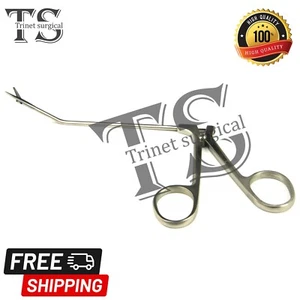 New Arthroscopic Left curved scissors for arthroscopy surgical instruments - Picture 1 of 4