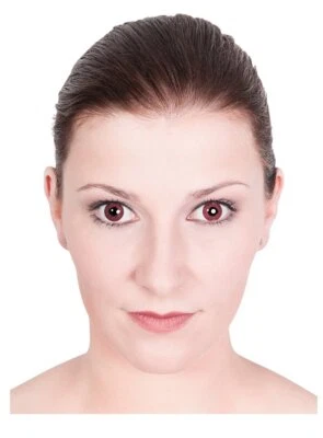 Cyborg, Werwolf Dämon Monatslinsen Fasching Halloween - Weiche - Bild 1 von 3