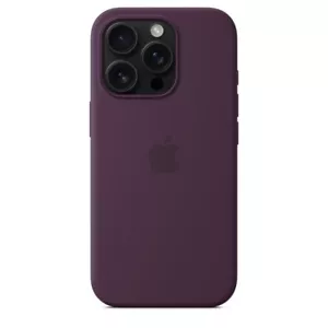 COVER CUSTODIA SILICONE CASE COLORATA MAGSAFE IPHONE 16 PRO PURPLE PRUGNA VIOLA - Foto 1 di 4