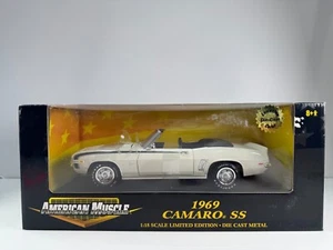 Ertl 1969 Chevy Chevrolet Camaro SS Exclusive Diecast Color 1/18 American Muscle - Picture 1 of 8
