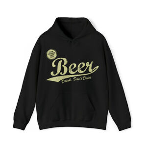 Beer Cheaper Than Gas-Dark Graphic Hoodie, Sizes S-5XL