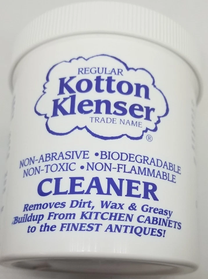 Limpador de madeira 16 oz regular algodão KLENSER armários antigos painéis azulejo mármore - Imagem 1 de 4