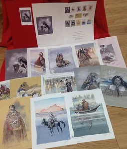 PORTAFOGLIO SERGIO TISSELLI: INDIANI lim.150 Ex firmato INDIANI - Foto 1 di 7